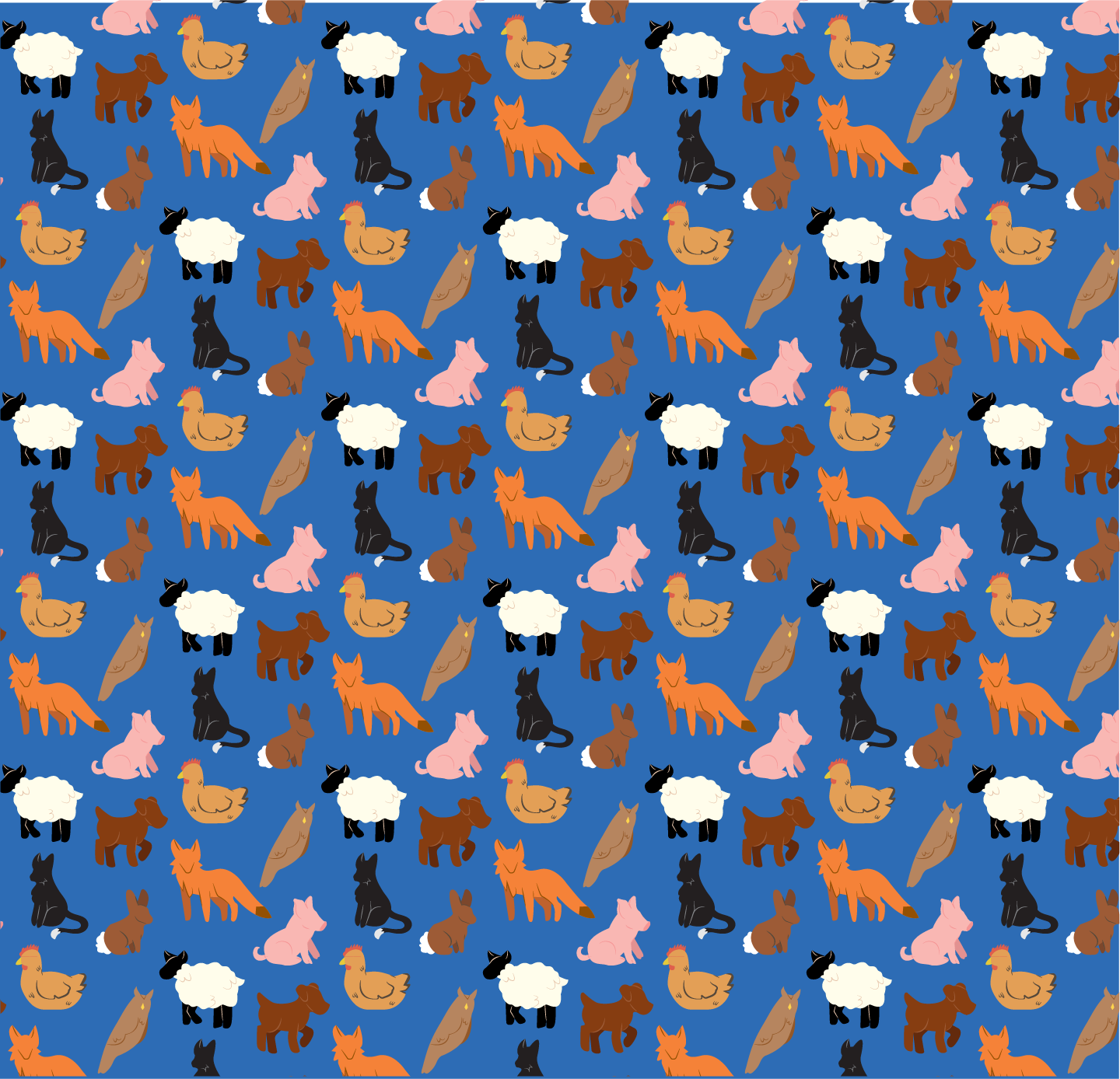 Farm Animal Pattern